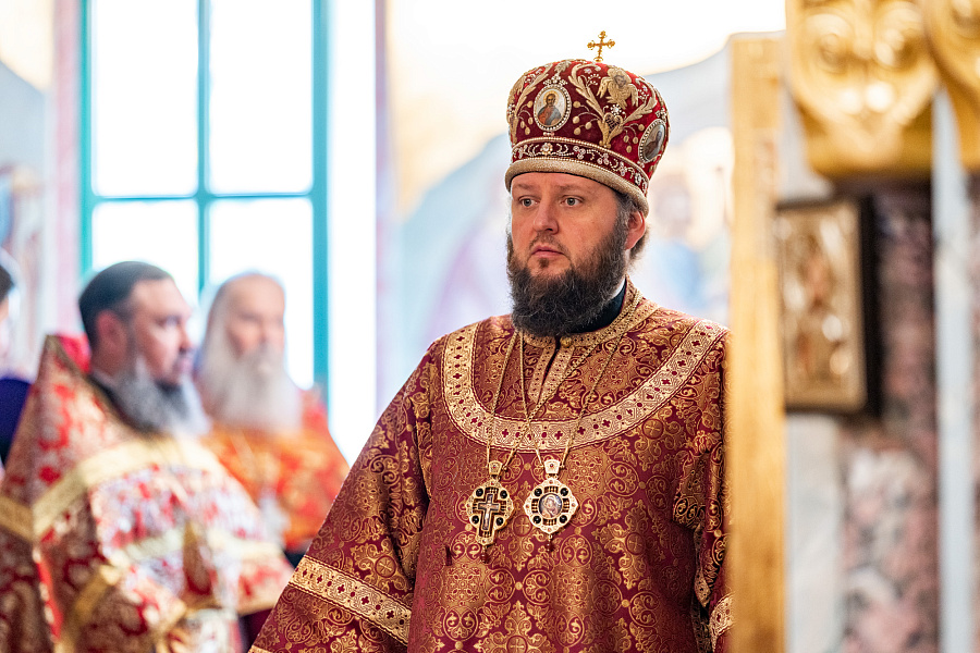 Архиерейское богослужение в Никитском храме села Никитского г.о. Домодедово